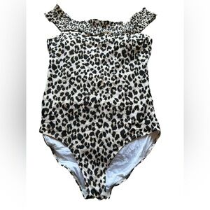 Cheetah Print full Body Swim Suit (XL TALL)